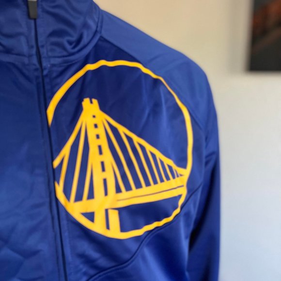 GIII Sports Golden State Warriors Warm Up Jacket - Picture 4 of 12